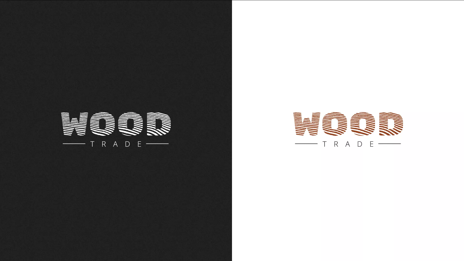 Разработка логотипа для компании «Wood Trade» в Гусиноозёрске